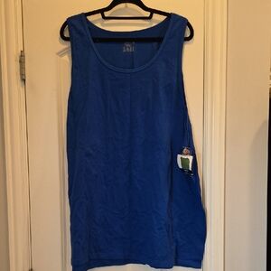 NWT 4XL Fruit of the Loom Royal Blue Tank Top